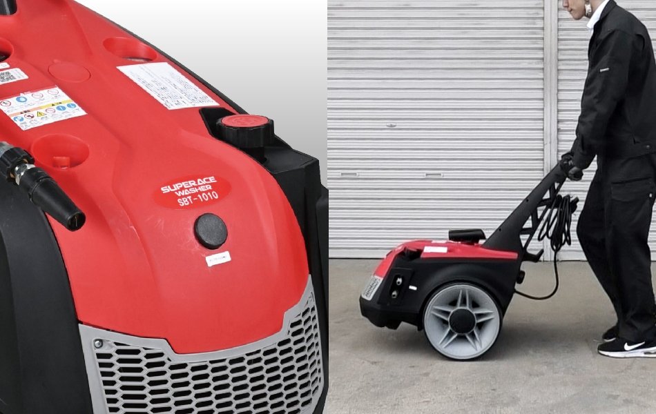 軽量ボディによるスムーズな取り回し