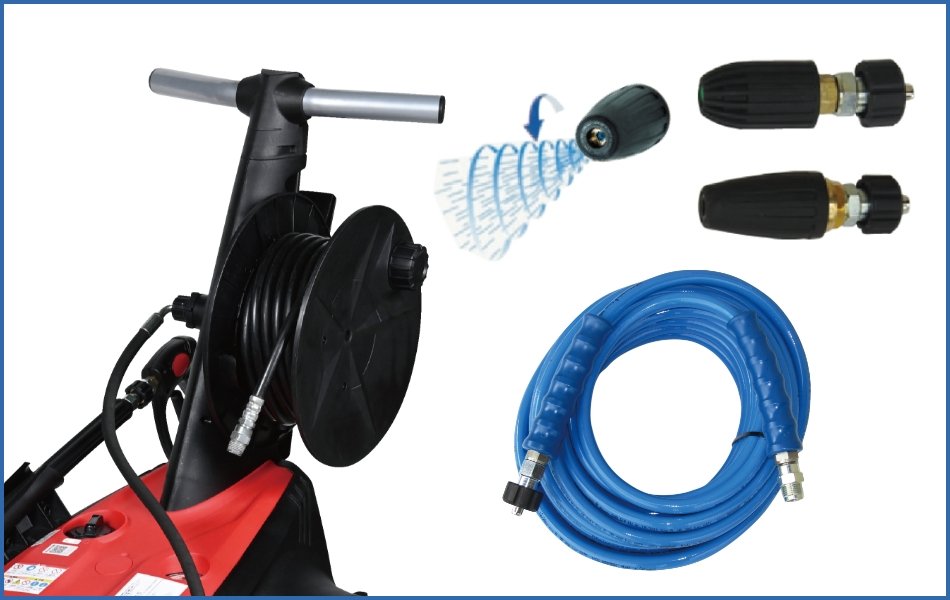 用途に合わせて使い分けられる多彩なオプション