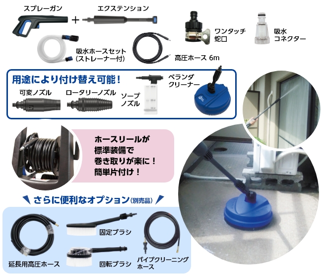 スーパー工業 パイプクリーニングホース １０ｍ ０４４１５８８ １本 （メーカー直送） 通販