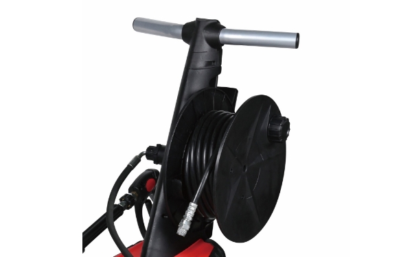 専用取り付け型ホースリール（20m 巻）の写真